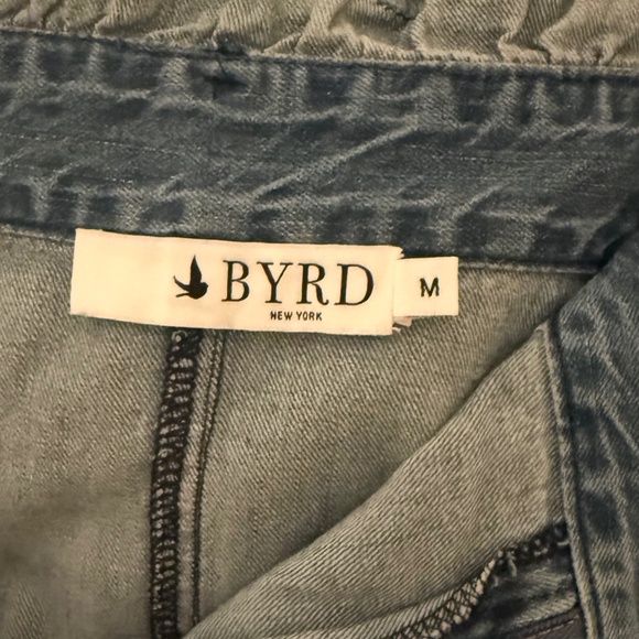 Byrd by Tzippy Denim Fringe Skirt - Picture 2 of 9